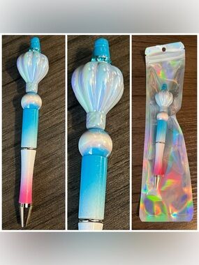 Hot air balloon beaded pen